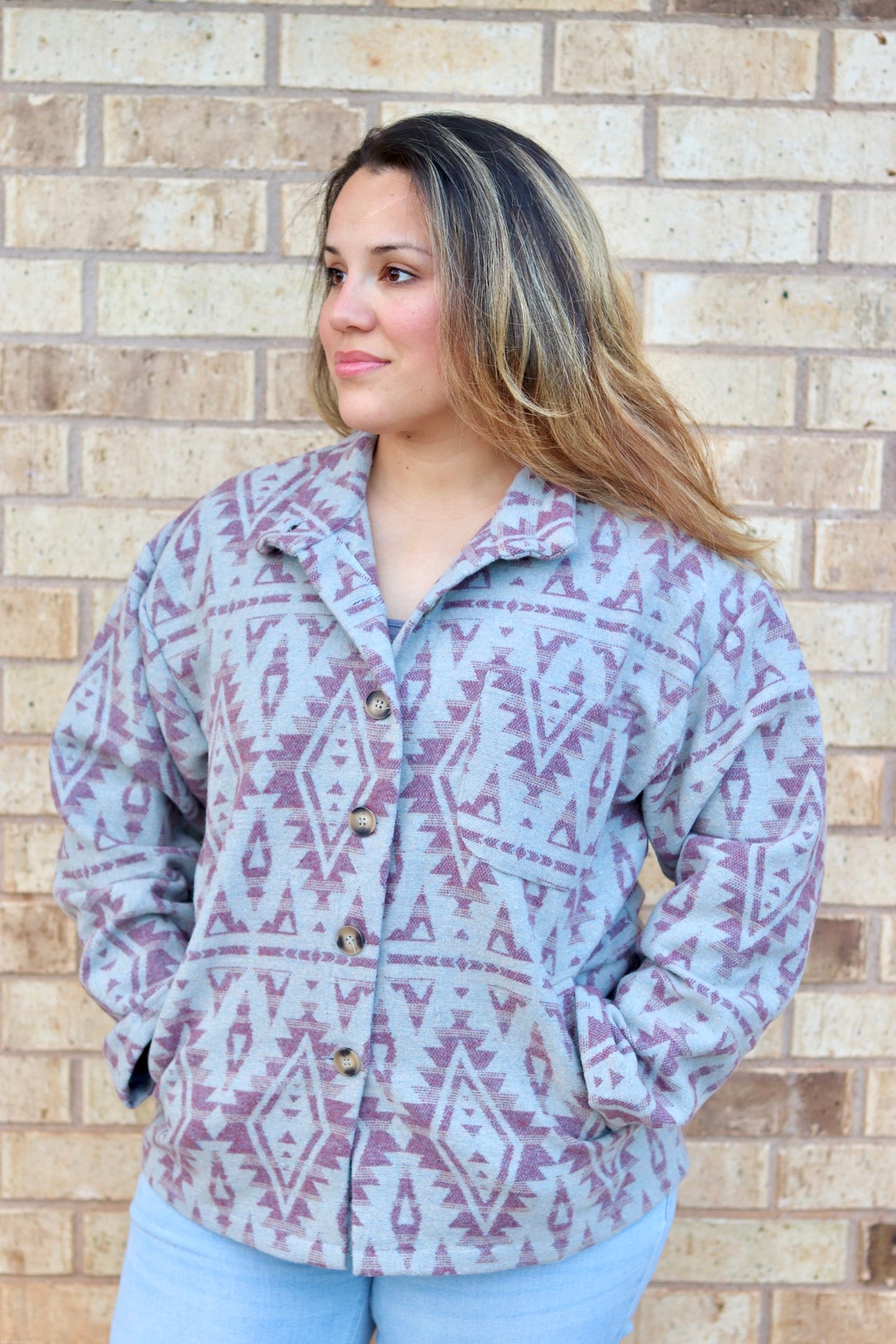 Aztec Pattern Jacket